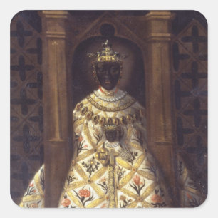 Sticker Carré La Vierge Noire dans la Chadaraita