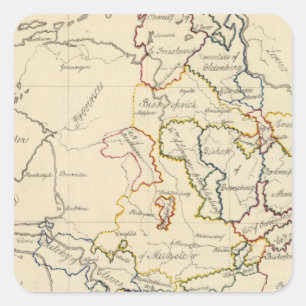 Sticker Carré La Westphalie