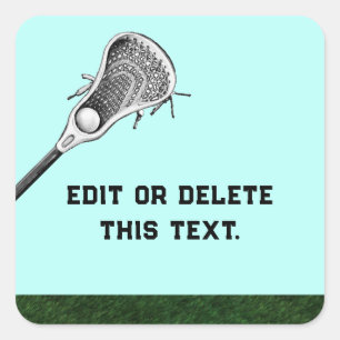 Sticker Carré Lacrosse