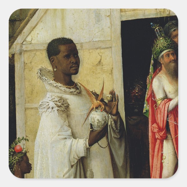 Sticker Carré L'Adoration des Mages (Devant)
