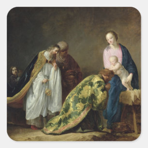 Sticker Carré L'Adoration des Mages, 1638