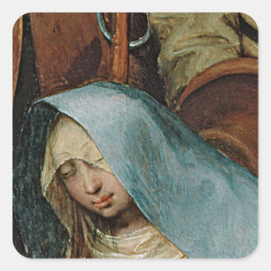 Sticker Carré L'Adoration des Rois, 1564 2