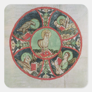 Sticker Carré L'Agneau de Dieu