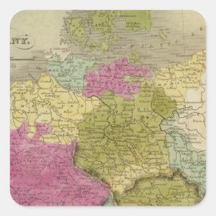 Sticker Carré L'Allemagne 20