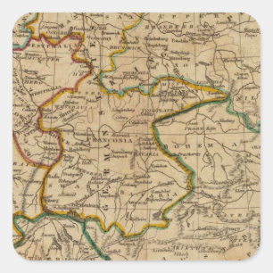 Sticker Carré L'Allemagne 29