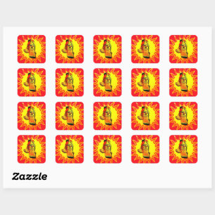 Sticker Carré Lamassu