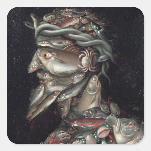 Sticker Carré L'amiral (Devant)