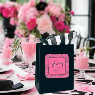 Sticker Carré L'amour est en fleurs : douche de mariée florale r