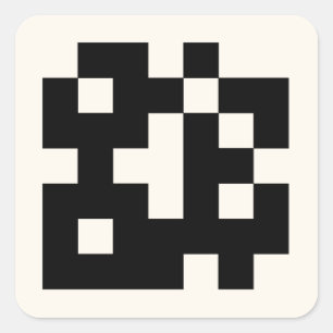 Sticker Carré L'Amour Minimaliste Est De Brûler Fête des mariées