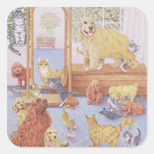 Sticker Carré L'amour ne connaît pas de limites