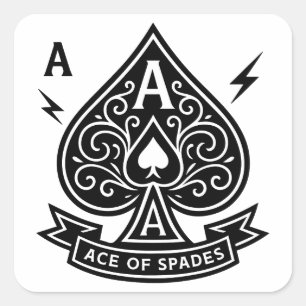 Sticker Carré lampe