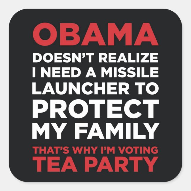 Sticker Carré Lanceurs de missiles (Devant)