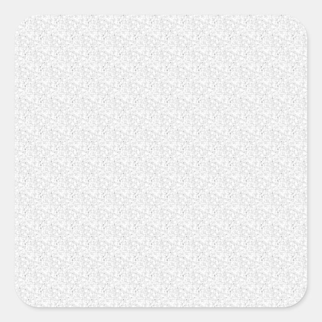 Sticker Carré Langue Design Cinq (Devant)