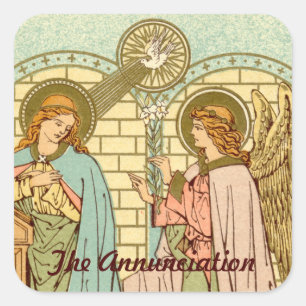 Sticker Carré L'Annonciation  (RLS 04)