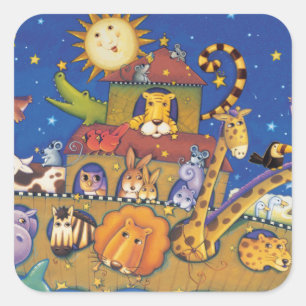 Sticker Carré L'Arche