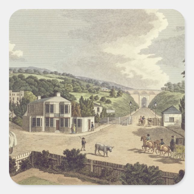 Sticker Carré L'Arche Highgate (Devant)