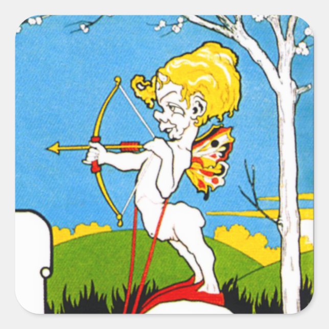 Sticker Carré L'Archer (Devant)