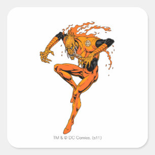 Sticker Carré Larfleeze - Agent Orange 1