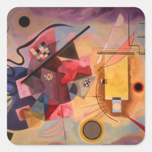 Sticker Carré L'art Abstrait Kandinsky