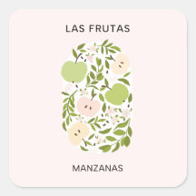 Las Frutas : Manzanas - marché aux pommes