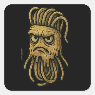 Sticker Carré Lasanghetti's Noodie