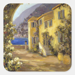 Sticker Carré Latin Calm