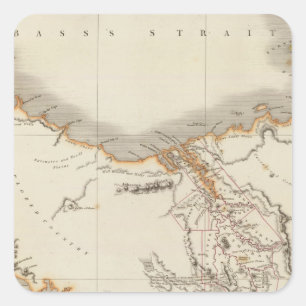 Sticker Carré L'Australie 12