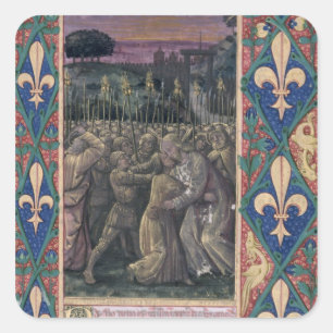 Sticker Carré Le baiser des judas