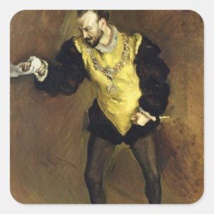 Sticker Carré Le "Black D'Andrade", 1903