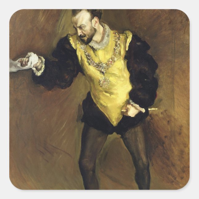 Sticker Carré Le "Black D'Andrade", 1903 (Devant)