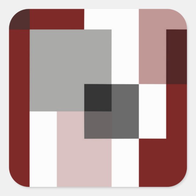 Sticker Carré Le bon le mauvais et l'idée [détail "bon"] (Devant)