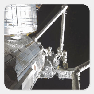 Sticker Carré Le bras robotique de l'expérience japonaise Modu 