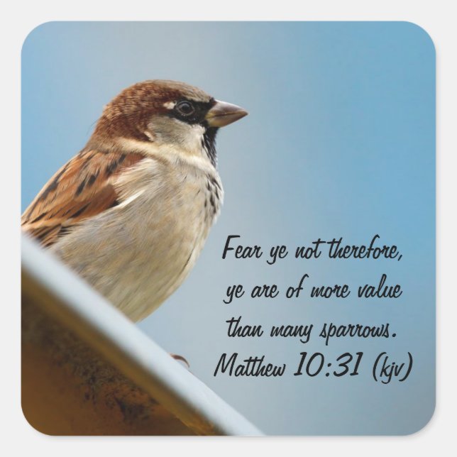 Sticker Carré Le Bruant (Devant)