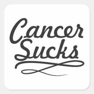 Sticker Carré Le Cancer suce