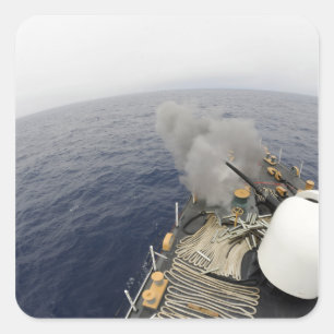 Sticker Carré Le canon MK-75 76mm