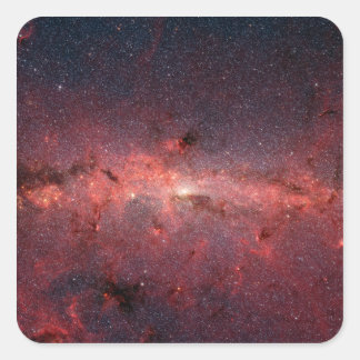 Sticker Carré Le centre de la Galaxie de la Voie Lactée