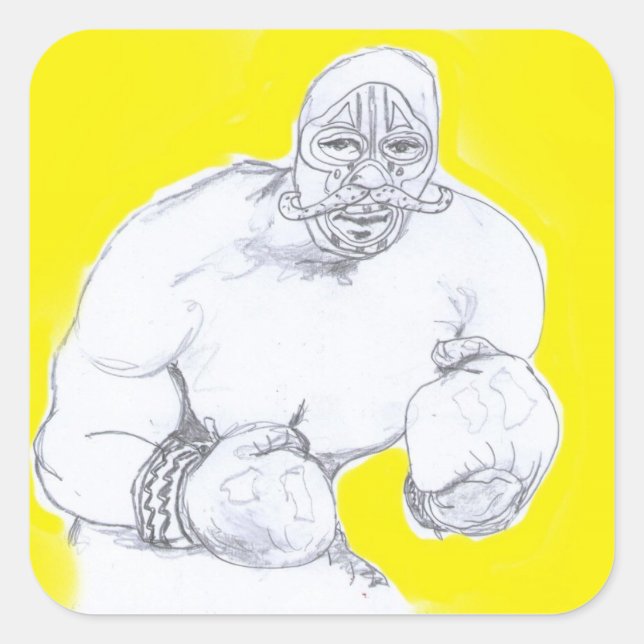 Sticker Carré Le Champ de bataille (Devant)