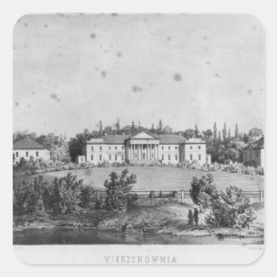 Sticker Carré Le château de Wierzchownia
