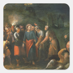 Sticker Carré Le Christ dans le jardin de Gethsemane