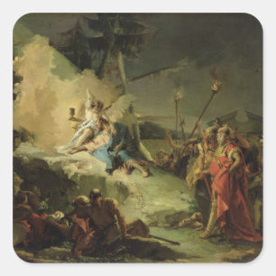 Sticker Carré Le Christ dans le jardin de Gethsemane