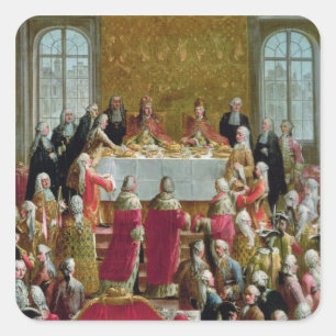 Sticker Carré Le couronnement