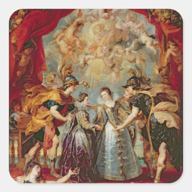 Sticker Carré Le cycle du Medici (Devant)