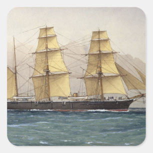 Sticker Carré Le cygne sauvage, 1906