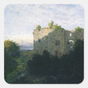 Sticker Carré Le Dernier Gleam, 1866
