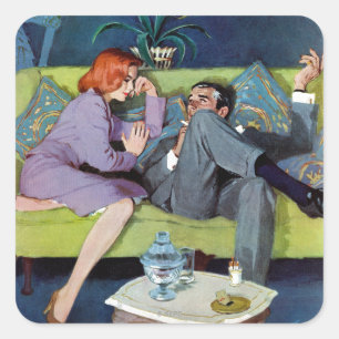 Sticker Carré Le Dernier raid du Mont Noir