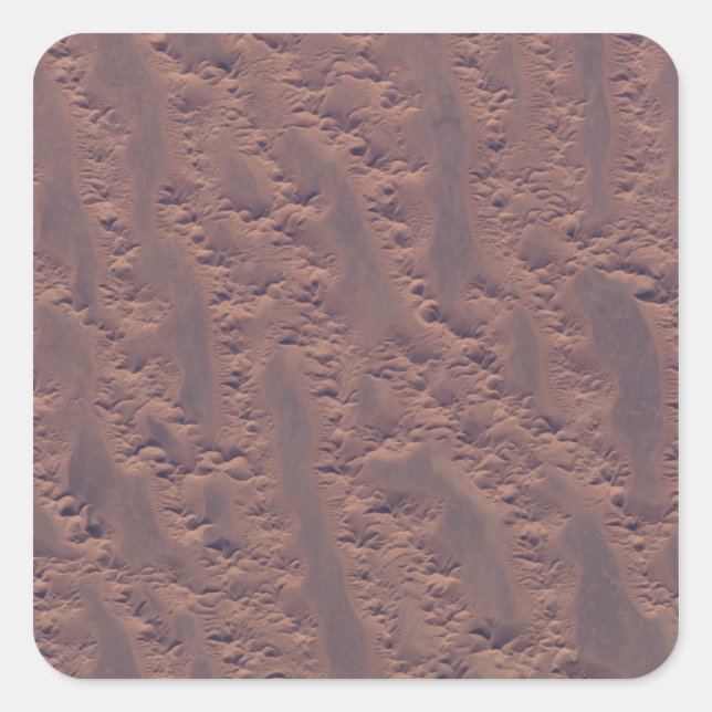 Sticker Carré Le désert algérien (Devant)