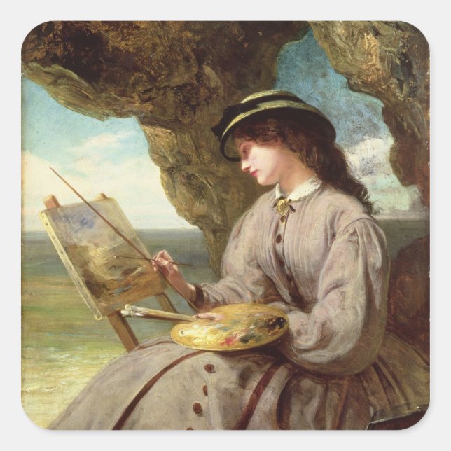 Sticker Carré Le Fair Amateur, 1862 (Devant)