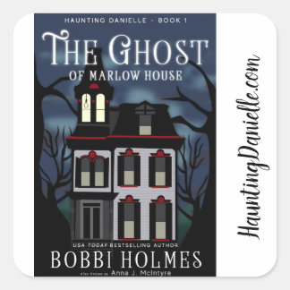 Sticker Carré Le fantôme de la Chambre Sickers de Marlow