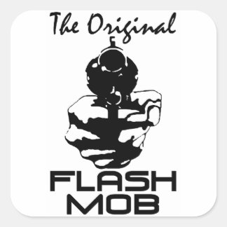 Sticker Carré Le flash mob oriental !
