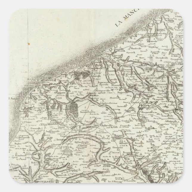 Sticker Carré Le Havre (Devant)